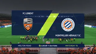 FIFA 23 - Fc Lorient vs Montpellier Herault Sc - Ligue 1 - Round 16 - PS5 Gameplay