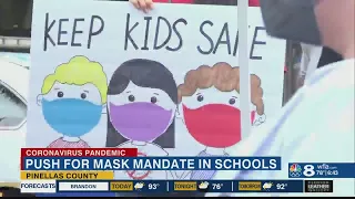 Coalition of parents, health leaders calls for school mask mandate in Pinellas County