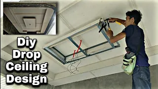 Paano MagKisame Ng May Design At May Cove || Diy False Ceiling