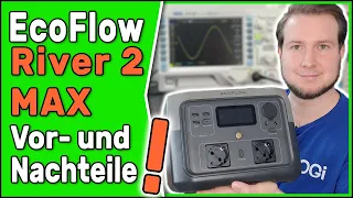 TEST: EcoFlow RIVER 2 MAX 🔋 Vor- und Nachteile der Powerstation | Solargenerator | 2022 | 4K LiFePO4