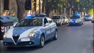 [RARE] 7x Squadra Volante Roma Alfa Romeo Giulietta in emergenza / Italian State Police responding