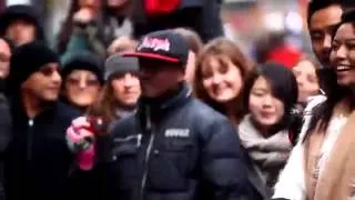 NYC Times Square flash mob proposal!!