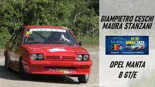 Rally 2 Valli 2023 || Ceschi-Stanzani || Opel Manta B GT/e