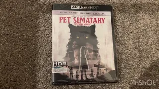 Pet Sematary 4K Blu ray Unboxing (Free Digital Code Giveaway)