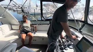 Great Loop training aboard a 46’ Transpacific (Walking the boat)