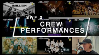 DANCE CHOREOGRAPHER REACTS - [스우파2] SWF CREW PERFORMANCES WEEK 1