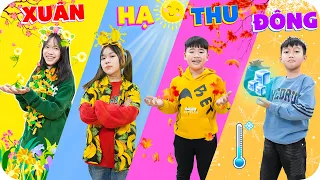 Khi Bốn Mùa XUÂN_HẠ_THU_ĐÔNG Trở Thành Con Người ♥ Min Min TV Minh Khoa