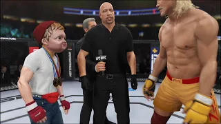 Hasbulla vs. Hulk Hogan - EA Sports UFC 4 - Crazy UFC 👊🤪