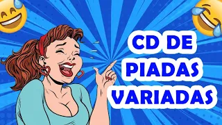 CD DE PIADAS ENGRAÇADAS VARIADAS VOLUME 3 - HUMORISTA THIAGO DIAS