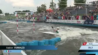 Xavier Ferrazzi Italy Men's Junior Kayak Final / 2023 ICF Kayak Slalom Junior World Championships