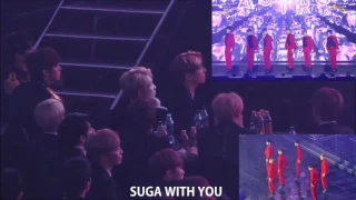 170119 BTS reaction to ASTRO - Confession @ 26TH Seoul Music Awards