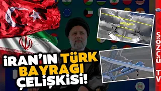 İran Türkiye Bayrağını Sildi Osmanlı Bayrağı Kullandı! Akıncı İHA'ya Nefretleri Bitmiyor