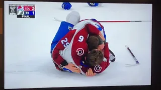 FINAL MINUITE OF AVS @ LIGHTNING GAME 6 OF STANLEY CUP FINALS