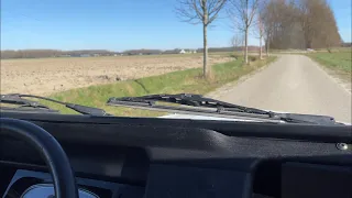 Driving the Citroën 2cv POV drive/sound
