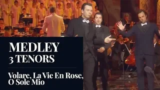 MEDLEY 3 TENORS : Volare, La Vie En Rose, O Sole Mio (Bernheim / Behr / Laconi) [HD]