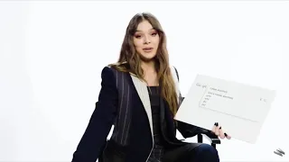 hailee steinfeld being hailee steinfeld for three minutes straight