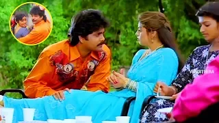 Nagarjuna , Nagma And Meena Telugu Super Hit Movie Part - 6 | Allari Alludu | Vendithera