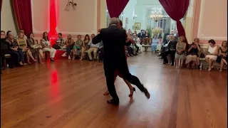 Fernando Jorge e Alexandra Baldaque, na Milonga da Assembleia Penafidelense, em 15/07/23 - 1/4