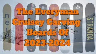 The Top 5 Cruisey Carver Snowboards of 2023-2024