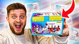 100 PACKS! | *NEW* Panini PREMIER LEAGUE 2024 STICKER COLLECTION! (Box Break!)