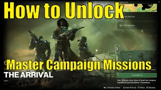 How to Unlock Master Weekly Campaign Missions | How to farm Ascendant Alloys | Ways to Farm Rep