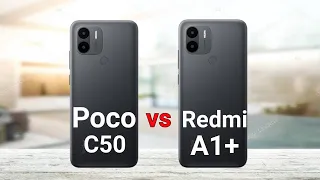 Poco C50 vs Redmi A1+