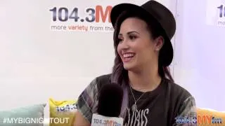 Demi Lovato interview - #MYBigNightOut - June 16th
