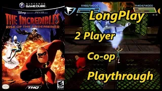 The Incredibles Rise of the Underminer - Longplay 2 Player Co-op Full Game Walkthrough No Commentary