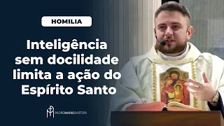 #HOMILIA Inteligência sem docilidade limita a ação do Espírito Santo | Padre Mario Sartori