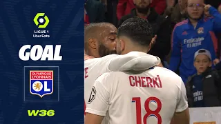 Goal Rayan CHERKI (78' - OL) OLYMPIQUE LYONNAIS - AS MONACO (3-1) 22/23