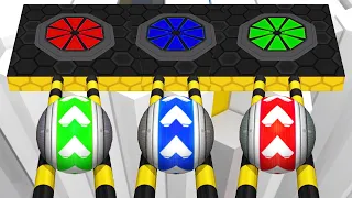 GYRO BALLS - All Levels NEW UPDATE Gameplay Android, iOS #445 GyroSphere Trials