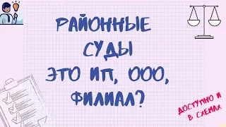 СУДОВ НЕТ?! СУДЫ - ИП, ООО, ФИЛИАЛЫ ИЛИ ПРЕДСТАВИТЕЛЬСТВА?