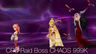 DFFOO [GL] CPU Raid Boss CHAOS 999K