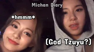*god tzuyu* is real? (ft. god chaeyoung)
