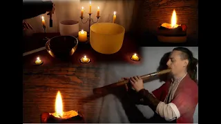 Ancient Meditation - Shakuhachi flute & Tibetan Crystal Singing Bowls (meditación flauta y cuencos)