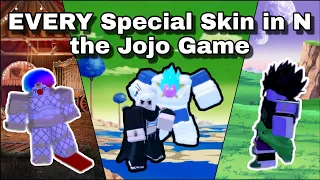 🔥[Updated] ALL LIMITED TIME SKINS in N The Jojo Game🔥