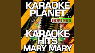 Can't Give Up Now (Karaoke Version With Background Vocals) (Originally Performed By Mary Mary)