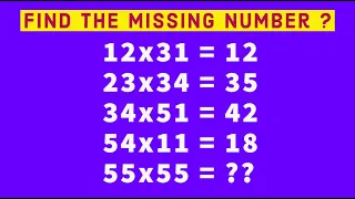 if 12 x 31 = 12, 23 x 34 = 35, 34 x 51 = 42, 54 x 11 = 18 Then 55 x 55 = ?? || Reasoning