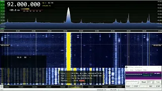 [Ms] Meteor Scatter on Korner 19.3, H-pol.  5 May 2024