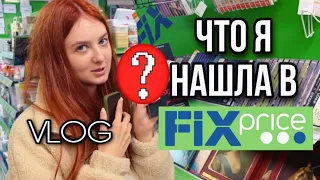 ЧТО Я НАШЛА В FIXPRICE? 😱 VLOG