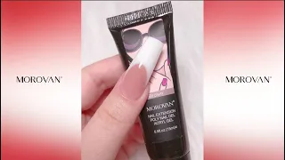 Poly gel nail | French nail | Easy poly gel nail tutorial | Morovan