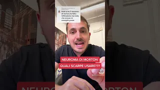 Neuroma di Morton quali scarpe utilizzare? #neuromadimorton #dolorepiedi #metatarsalgia #neuroma