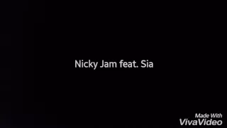 Nicky Jam - Cheap Thrills Feat. Sia Letra (Lyrics)
