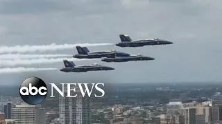 First female demo pilot for the Blue Angels