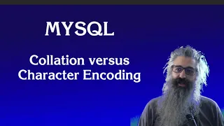 MySQL : Collations versus Character Encodings