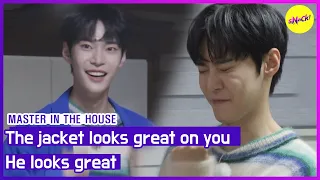 [HOT CLIPS] [MASTER IN THE HOUSE] The jacket looks great on you He looks great(ENGSUB)