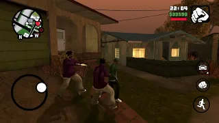 GTA San Andreas. CJ sale con su novia