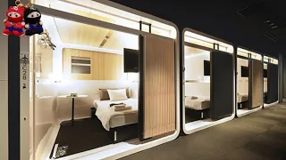 $33!! A Luxury FIRST CLASS Capsule Hotel in Tokyo, Japan - First Cabin Ichigaya