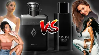 WOMEN REACT! Armani Code Parfum vs Ralph's Club Parfum