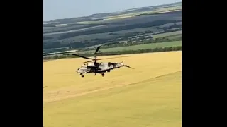 Ka-52 Blows Its Own Tail Boom Off! Keeps on Flying